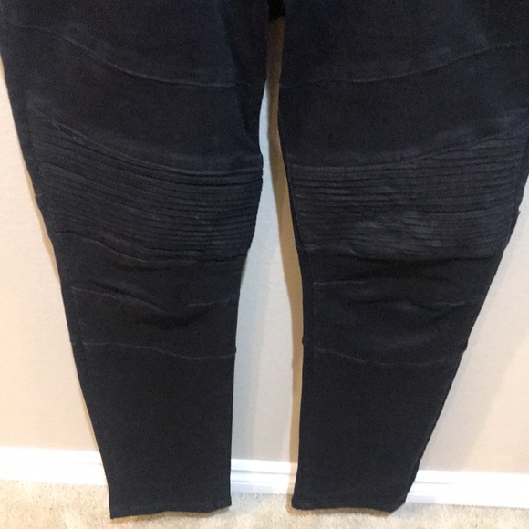 Ring Of Fire Black Mens Ribbed Slim Fit 5 Pocket Jeans-Size 33/32 - Picture 4 of 4